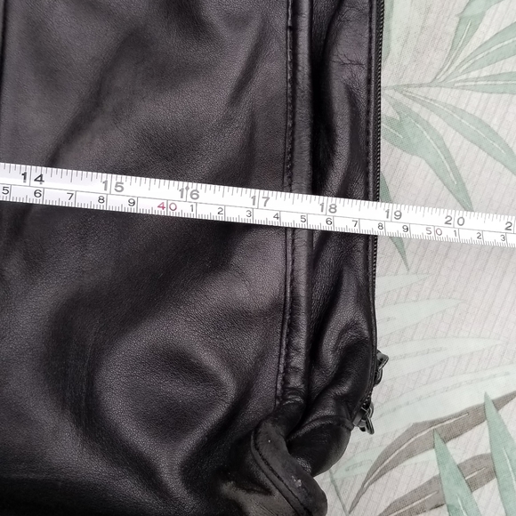 Tumi Alpha Leather Portfolio Briefcase